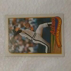 Nolan Ryan Baseball Card 1989